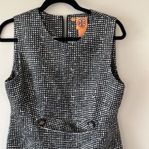 Tory Burch, black and white dress